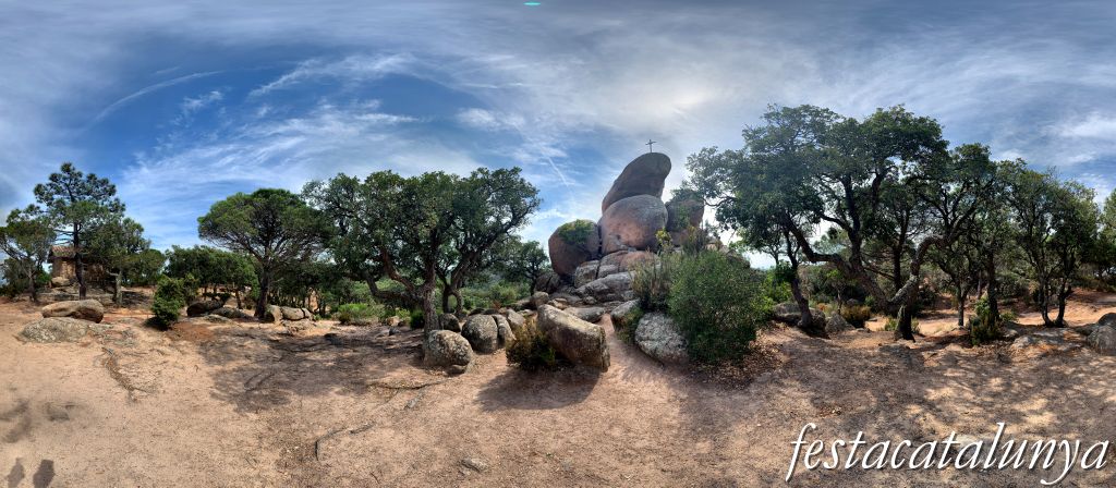 Santa Cristina d'Aro - Antiga pedra basculant de Pedralta 