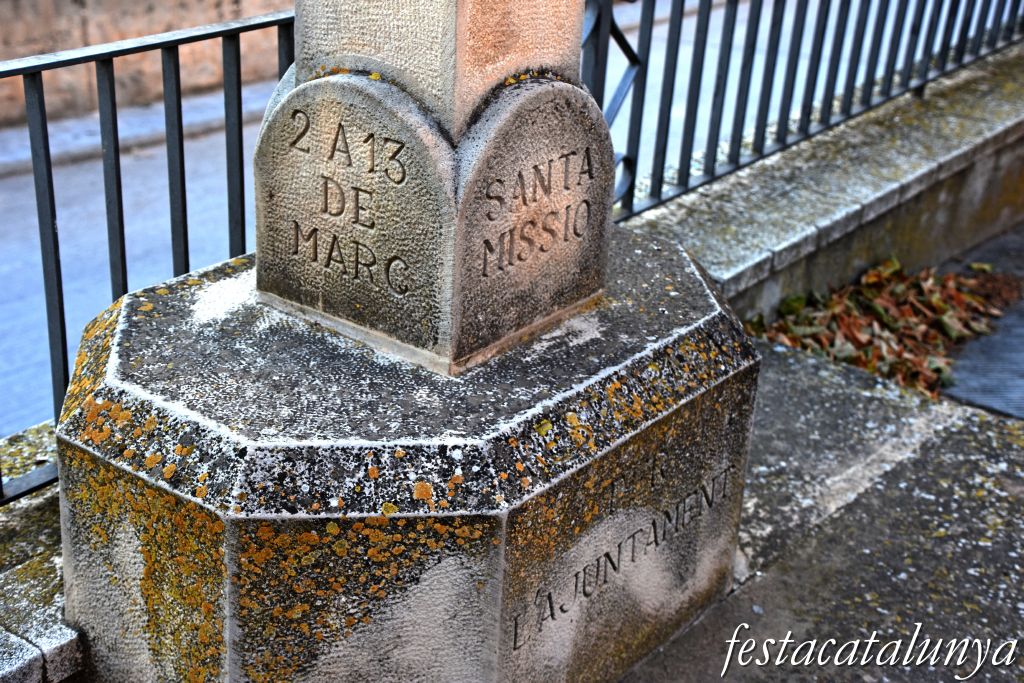 Castellserà - Creu de terme 