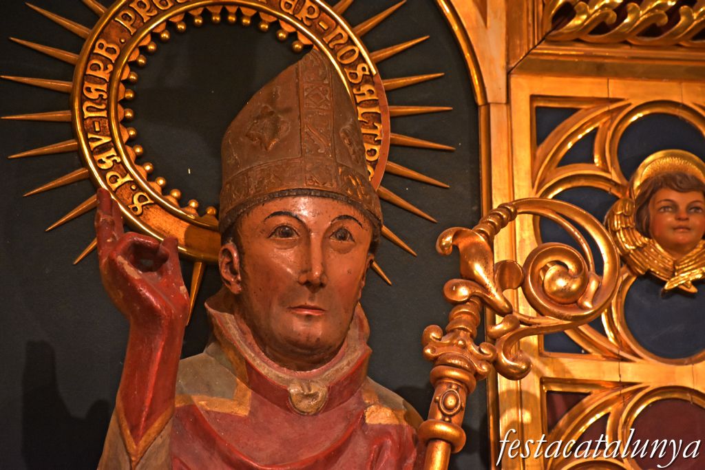 Anglesola - Altar Major de l'església parroquial de Sant Pau de Narbona