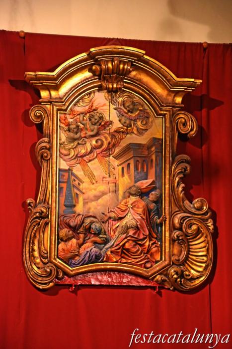 Anglesola - Altar Major de l'església parroquial de Sant Pau de Narbona 