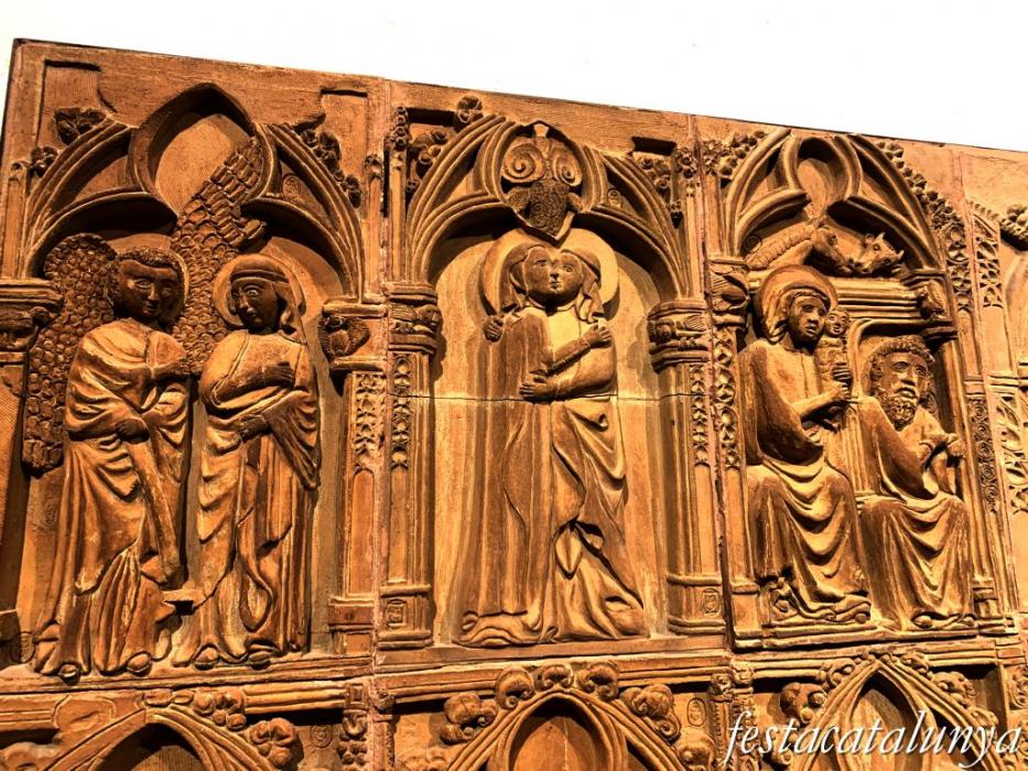 Anglesola - Reproducció del retaule d'Anglesola o del Francisquet a l'església de Sant Pau de Narbona 