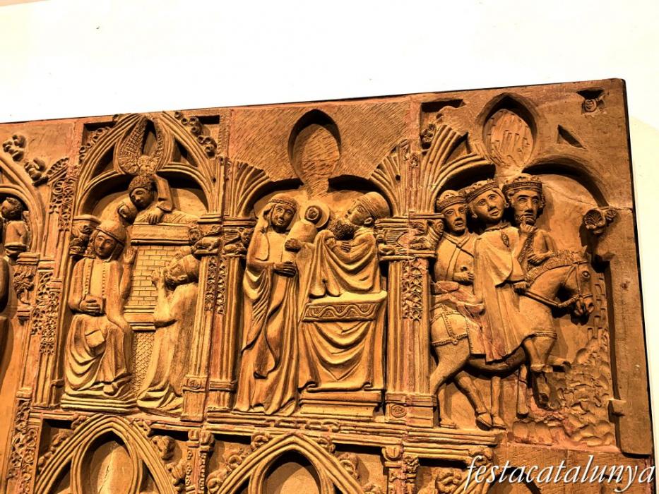 Anglesola - Reproducció del retaule d'Anglesola o del Francisquet a l'església de Sant Pau de Narbona 