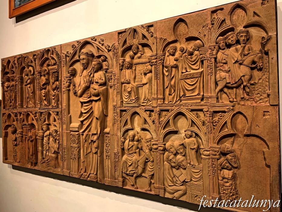 Anglesola - Reproducció del retaule d'Anglesola o del Francisquet a l'església de Sant Pau de Narbona 