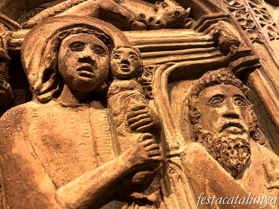 Anglesola - Reproducció del retaule d'Anglesola o del Francisquet a l'església de Sant Pau de Narbona 