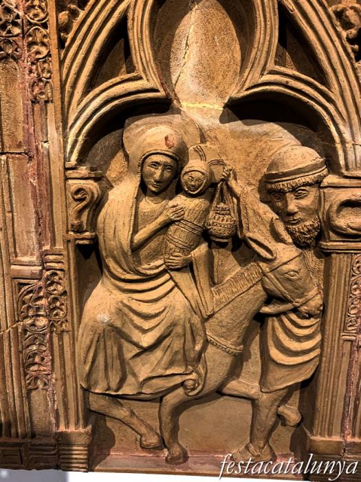 Anglesola - Reproducció del retaule d'Anglesola o del Francisquet a l'església de Sant Pau de Narbona 