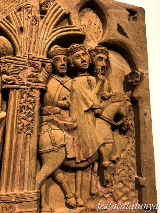 Anglesola - Reproducció del retaule d'Anglesola o del Francisquet a l'església de Sant Pau de Narbona 