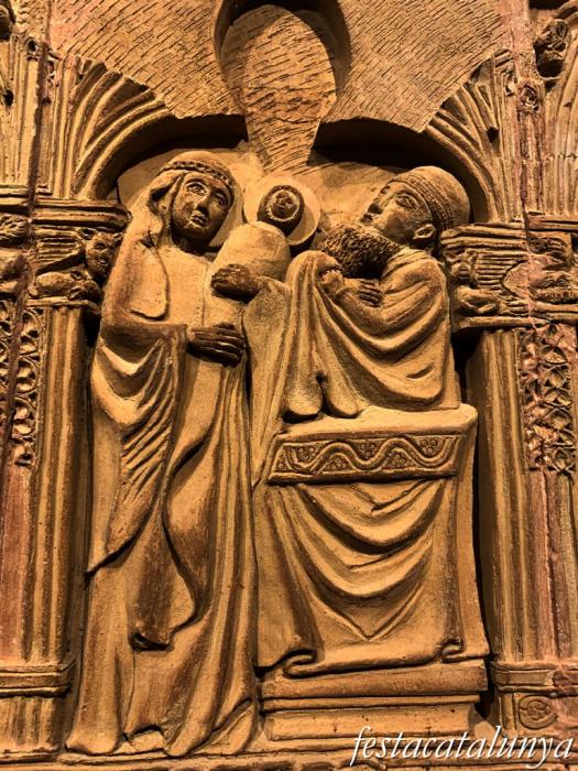 Anglesola - Reproducció del retaule d'Anglesola o del Francisquet a l'església de Sant Pau de Narbona 