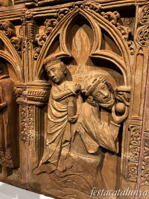 Anglesola - Reproducció del retaule d'Anglesola o del Francisquet a l'església de Sant Pau de Narbona 