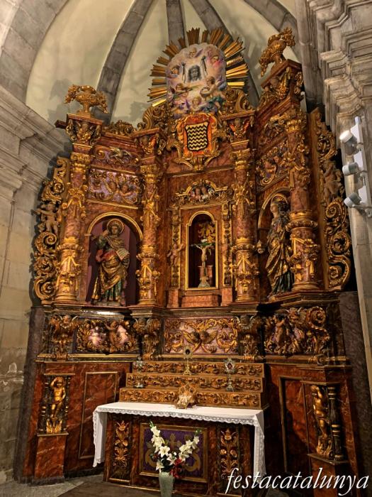 Anglesola - Retaule de la Santa Creu o de les Santes Virtuts de l'església de Sant Pau de Narbona 