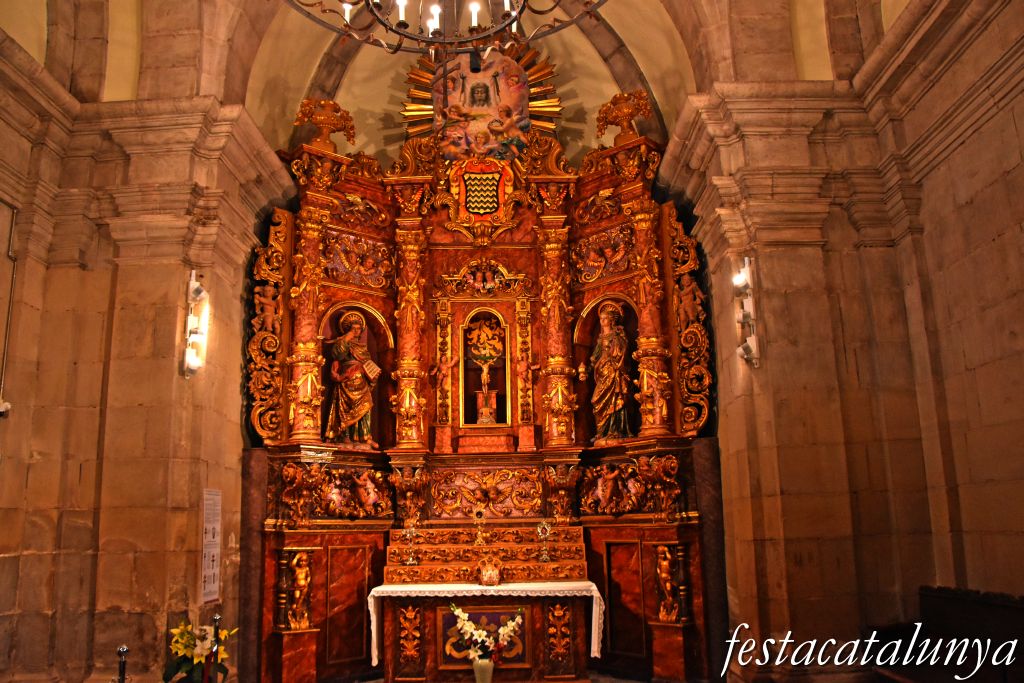 Anglesola - Retaule de la Santa Creu o de les Santes Virtuts de l'església de Sant Pau de Narbona 