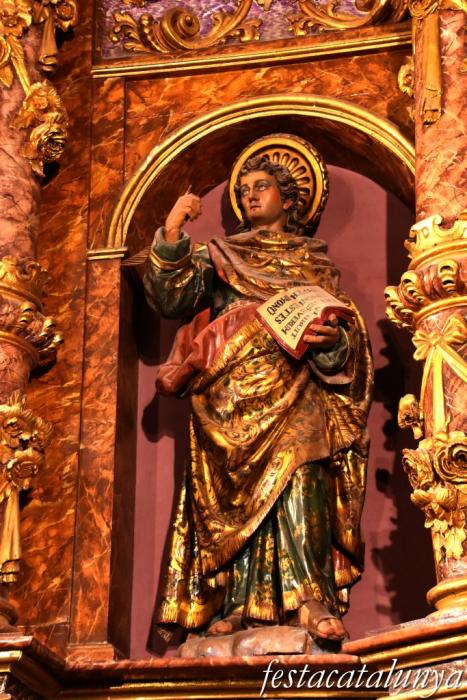 Anglesola - Retaule de la Santa Creu o de les Santes Virtuts de l'església de Sant Pau de Narbona 