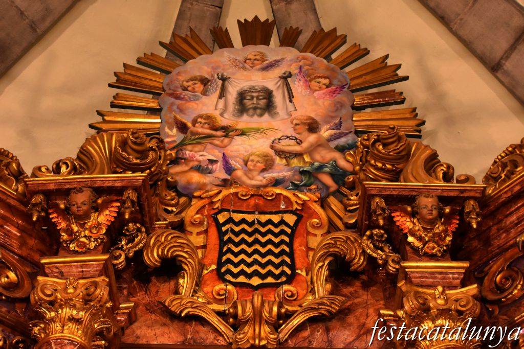 Anglesola - Retaule de la Santa Creu o de les Santes Virtuts de l'església de Sant Pau de Narbona