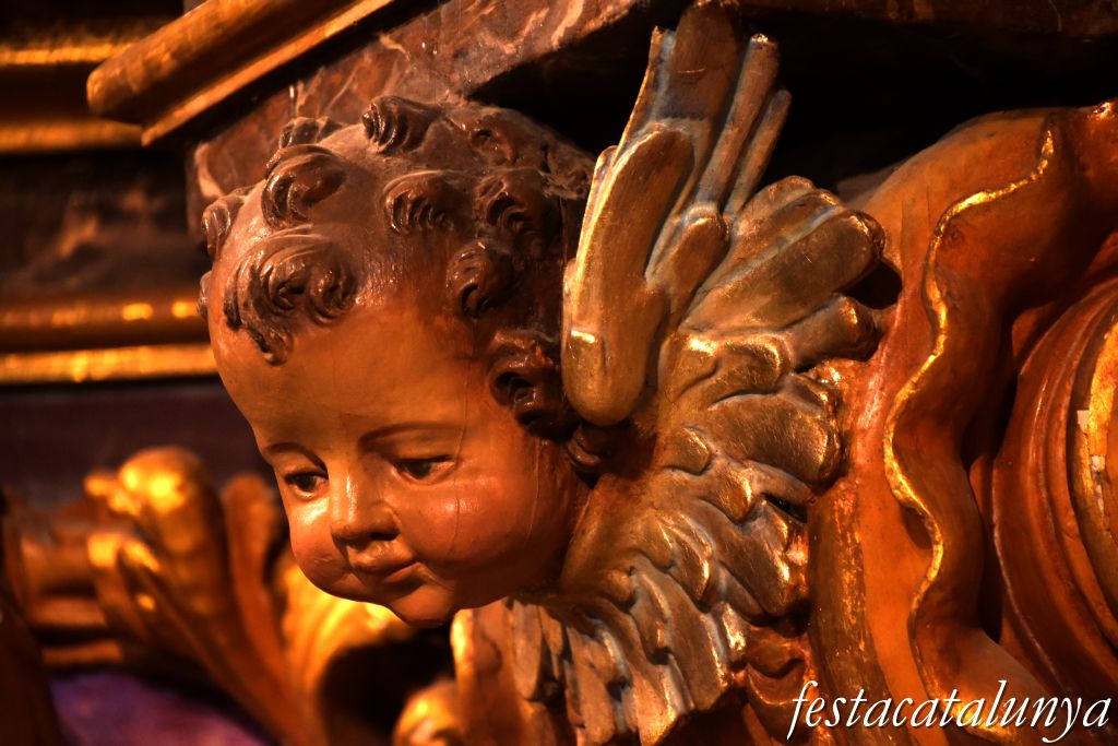 Anglesola - Retaule de la Santa Creu o de les Santes Virtuts de l'església de Sant Pau de Narbona 