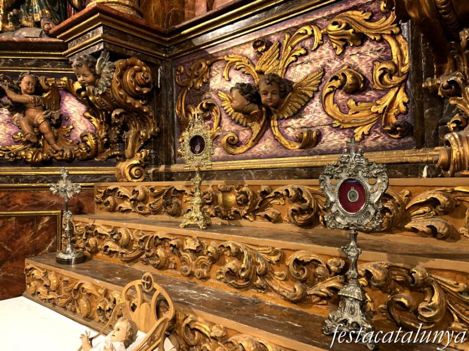 Anglesola - Retaule de la Santa Creu o de les Santes Virtuts de l'església de Sant Pau de Narbona 