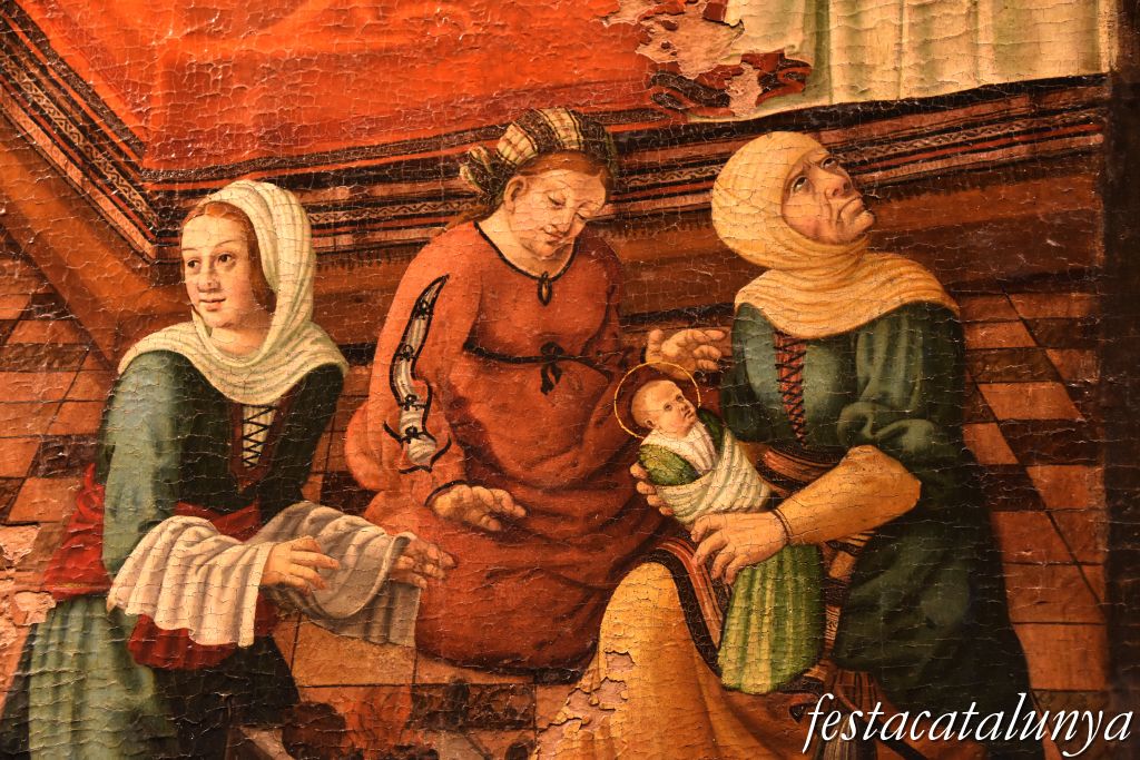 Anglesola - Retaule de Santa Anna de l'església de Sant Pau de Narbona 