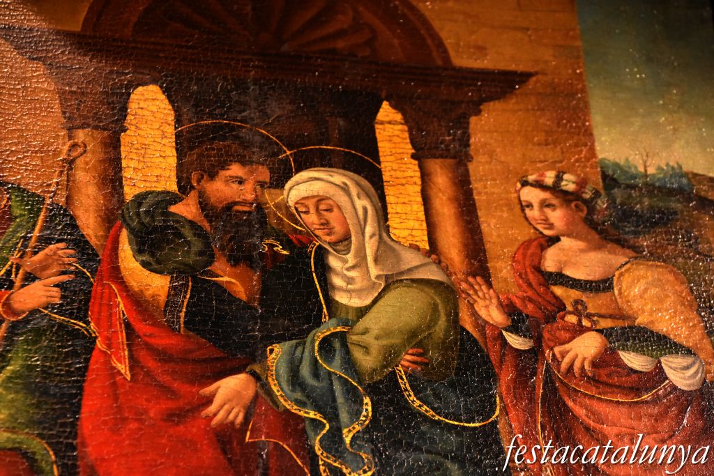 Anglesola - Retaule de Santa Anna de l'església de Sant Pau de Narbona 