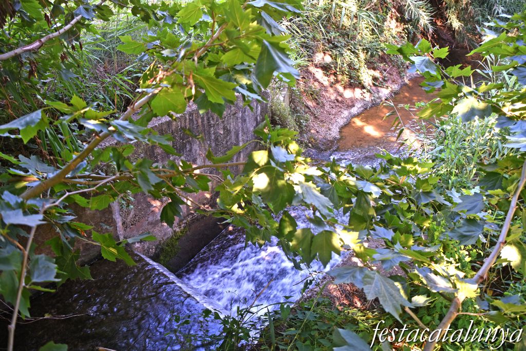 Montoliu de Lleida - Los Patamolls - Desembocadura Canal Urgell al Segre 