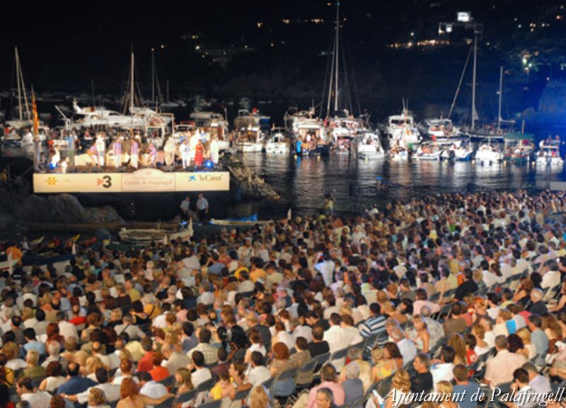 Cantada d'havaneres de Calella de Palafrugell