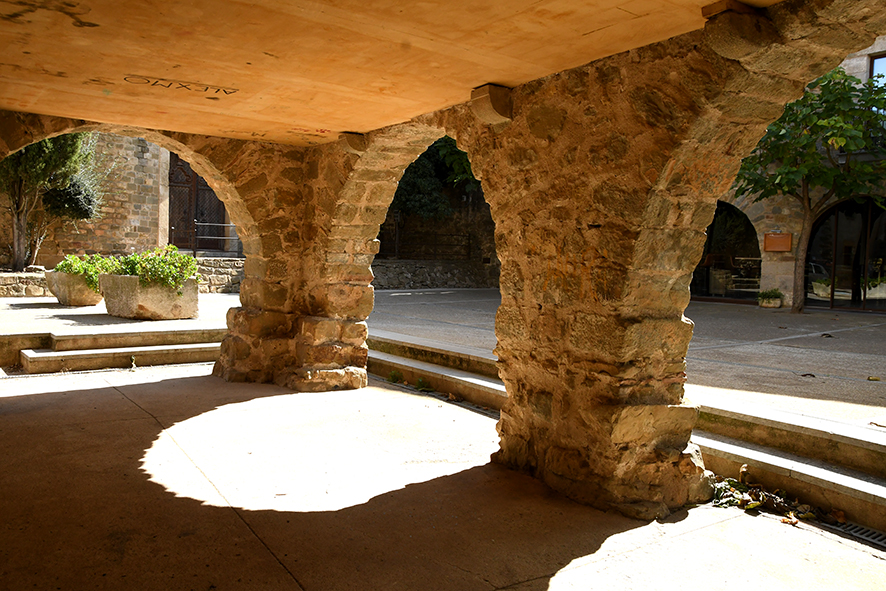 Plaça de l'Església de Colomers