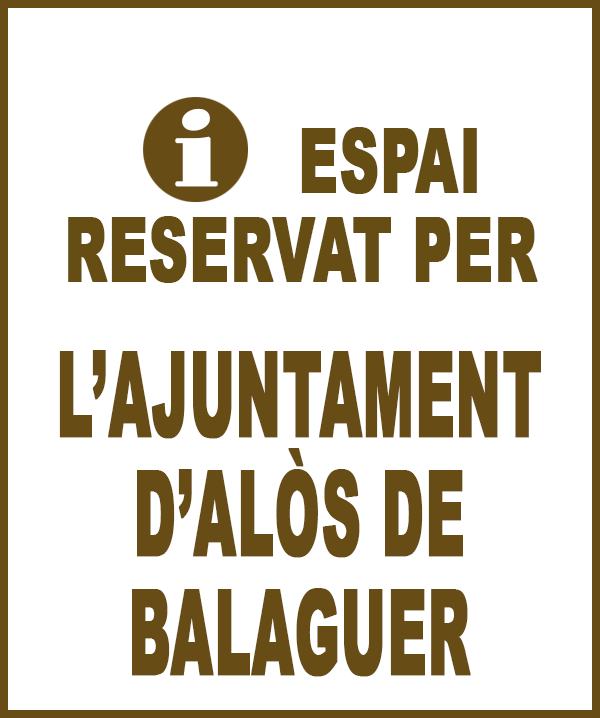 Alòs de Balaguer - Anunci no disponible