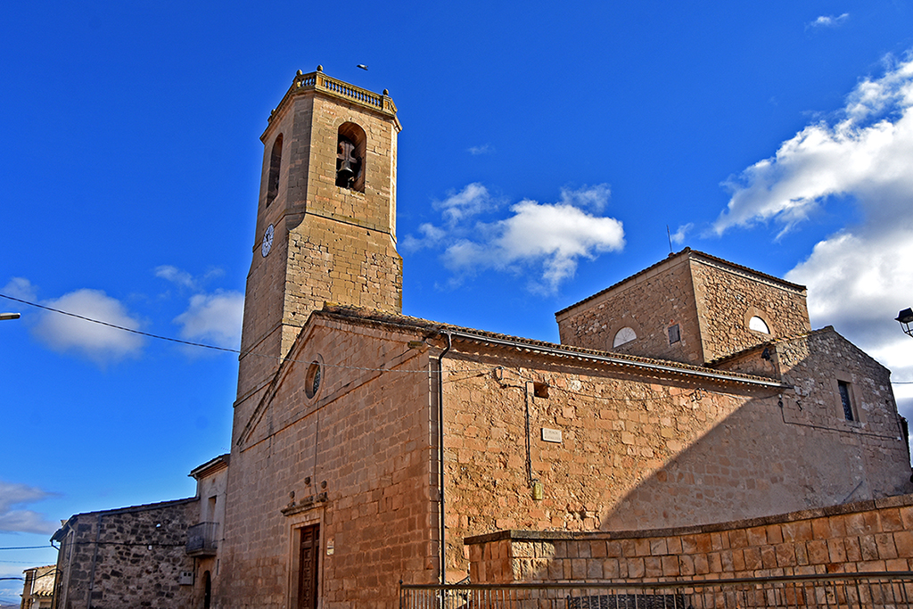 Castelldans - Església parroquial de la Mare de Deú de l'Assumpció