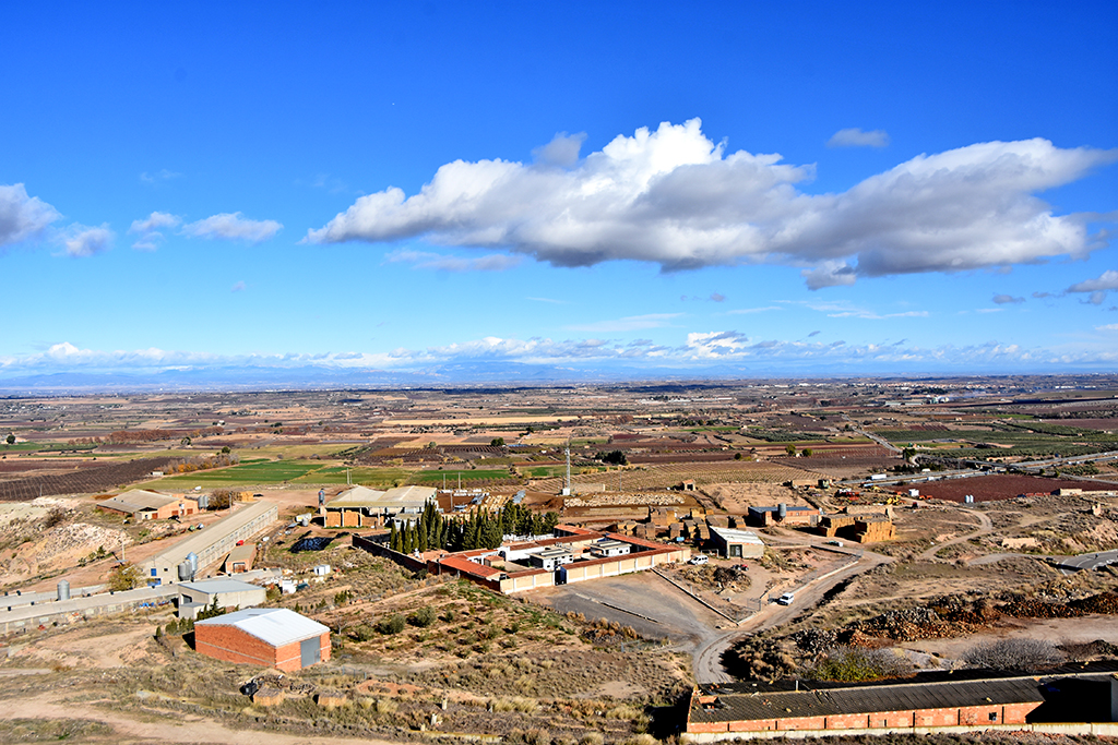 Vistes panoràmiques des del castell de Castelldans ***