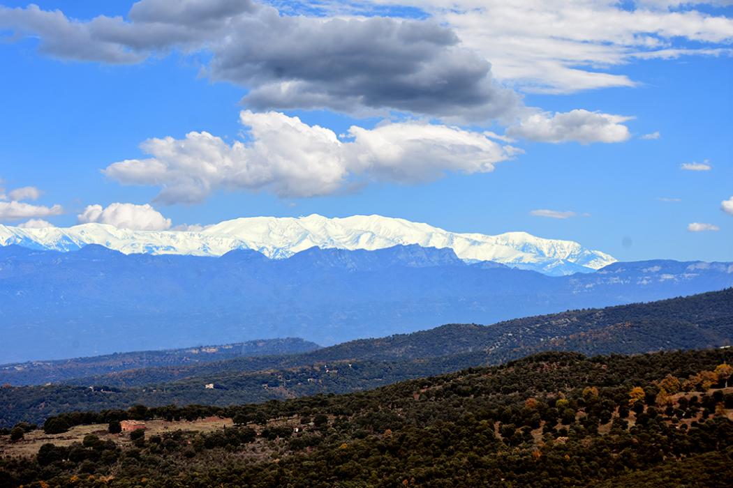 Vistes panoràmiques des del Turó de Tagamanent ***