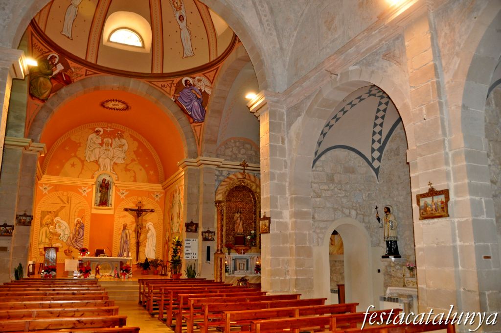 Castelldans - Església parroquial de la Mare de Déu de l'Assumpció