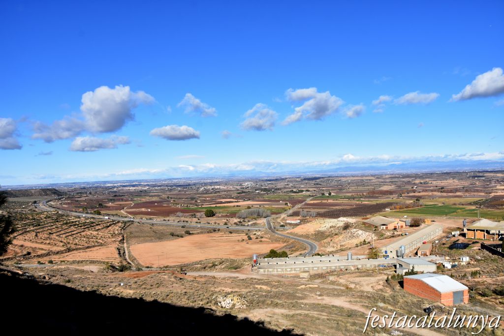 Castelldans - Vistes panoràmiques des del castell de Castelldans