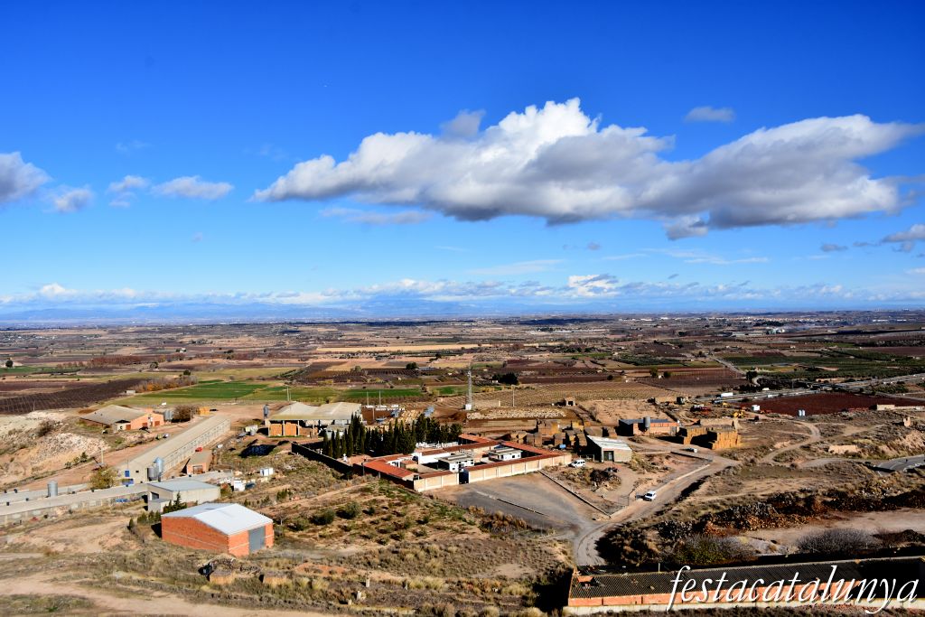 Castelldans - Vistes panoràmiques des del castell de Castelldans