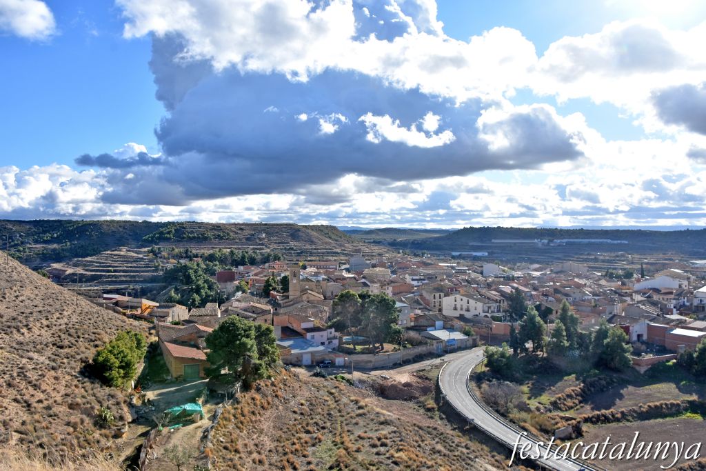 Castelldans - Vistes panoràmiques des del castell de Castelldans