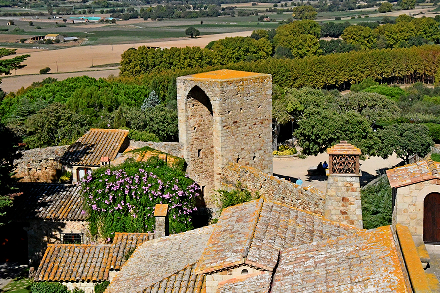 Muralles i torres de Pals ***