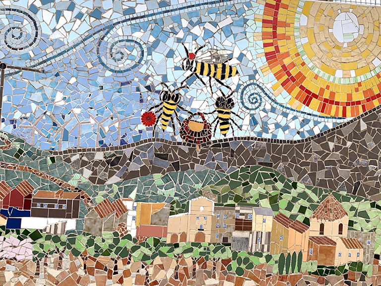 Mural del Parc de les Comes