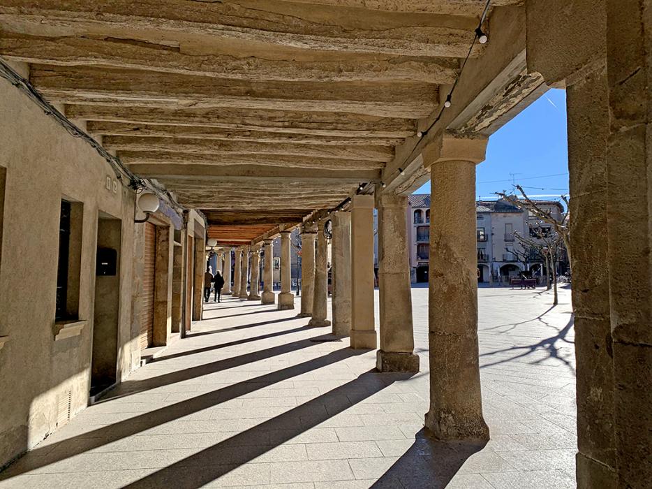 Plaça Major de Santa Coloma de Queralt ***