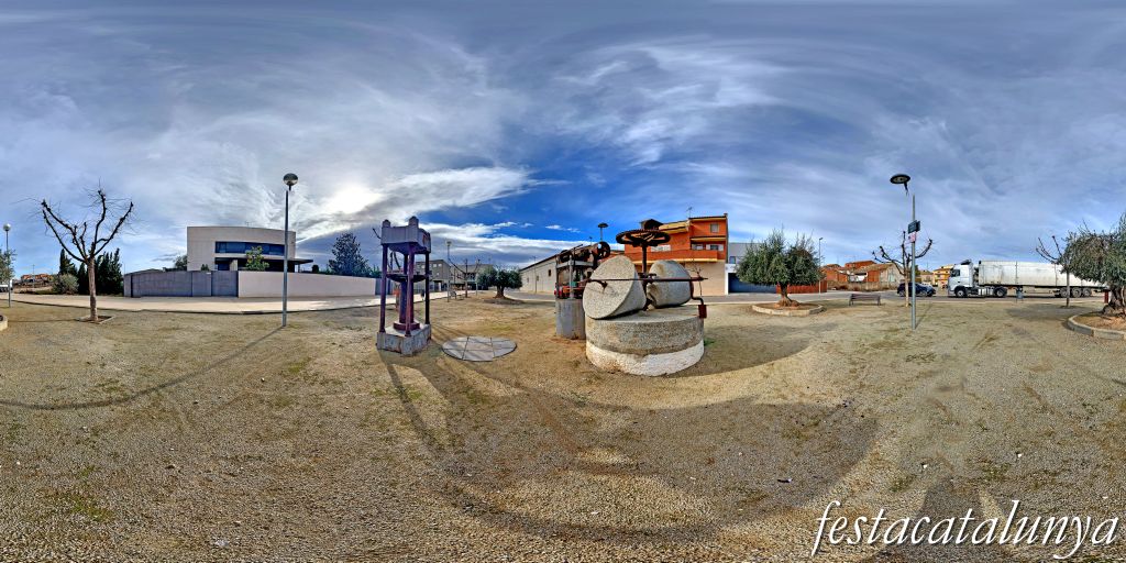 Térmens - Plaça del Molí de Térmens