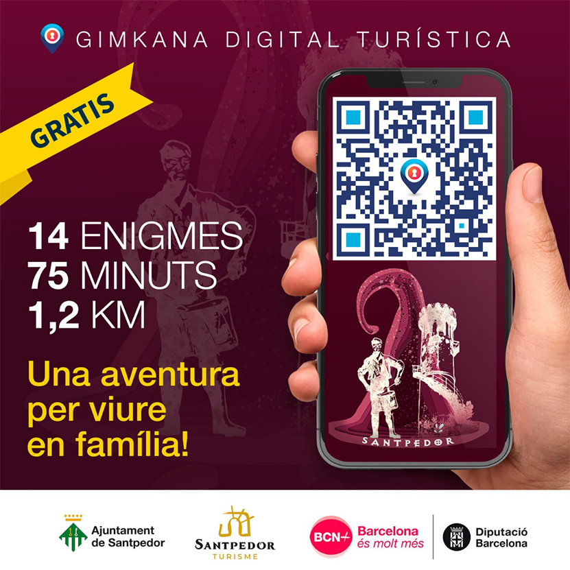 Bruixes i tambors. Gimkana digital a Santpedor