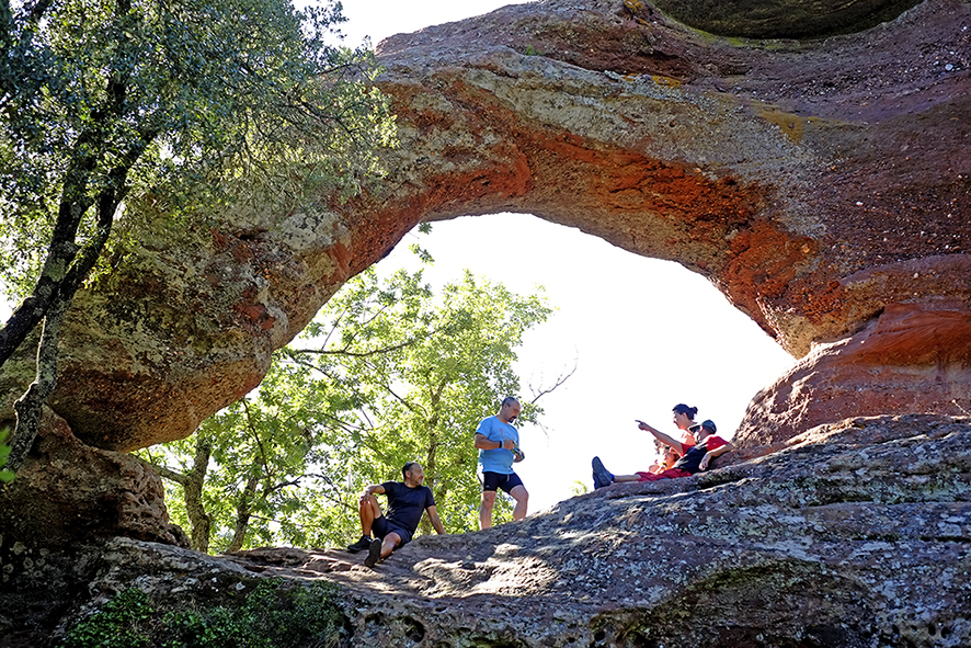 Roca Foradada i Llac de Prades