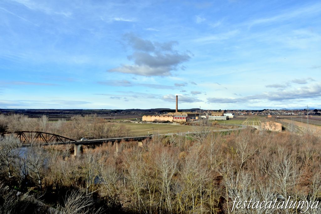 Vistes panoràmiques des del mirador de l'antiga església de Sant Joan de Térmens