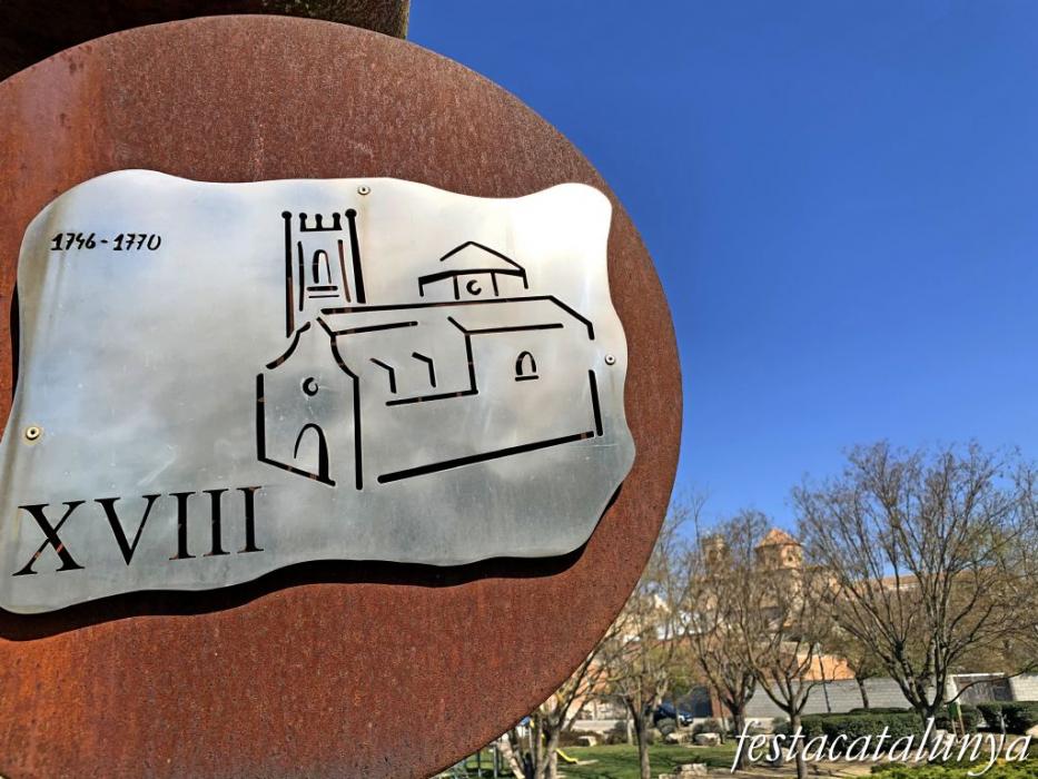 Golmés - Monument a la Carta Pobla