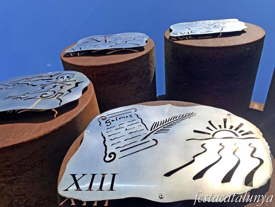 Golmés - Monument a la Carta Pobla 