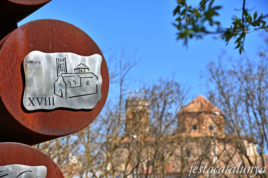 Golmés - Monument a la Carta Pobla