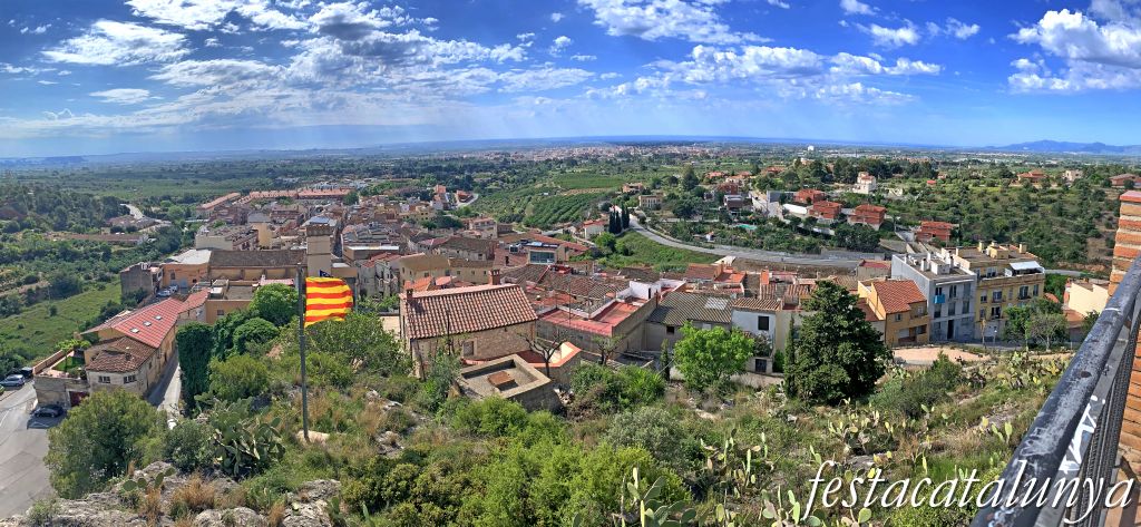 Castellvell del Camp -  Vistes panoràmiques des del turó de Santa Anna 