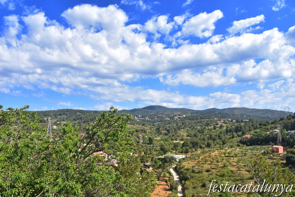Castellvell del Camp -  Vistes panoràmiques des del turó de Santa Anna 