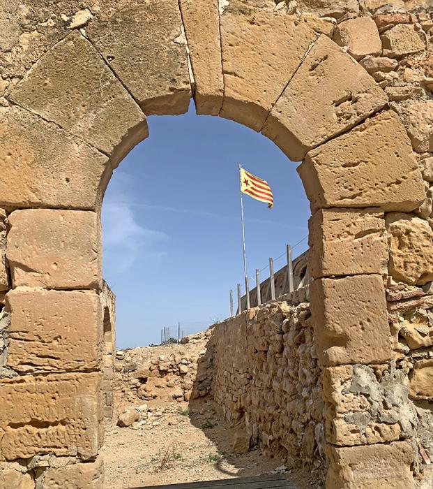 Restes del castell de la Granadella