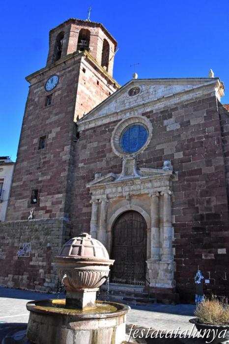 Prades - Església parroquial de Santa Maria 