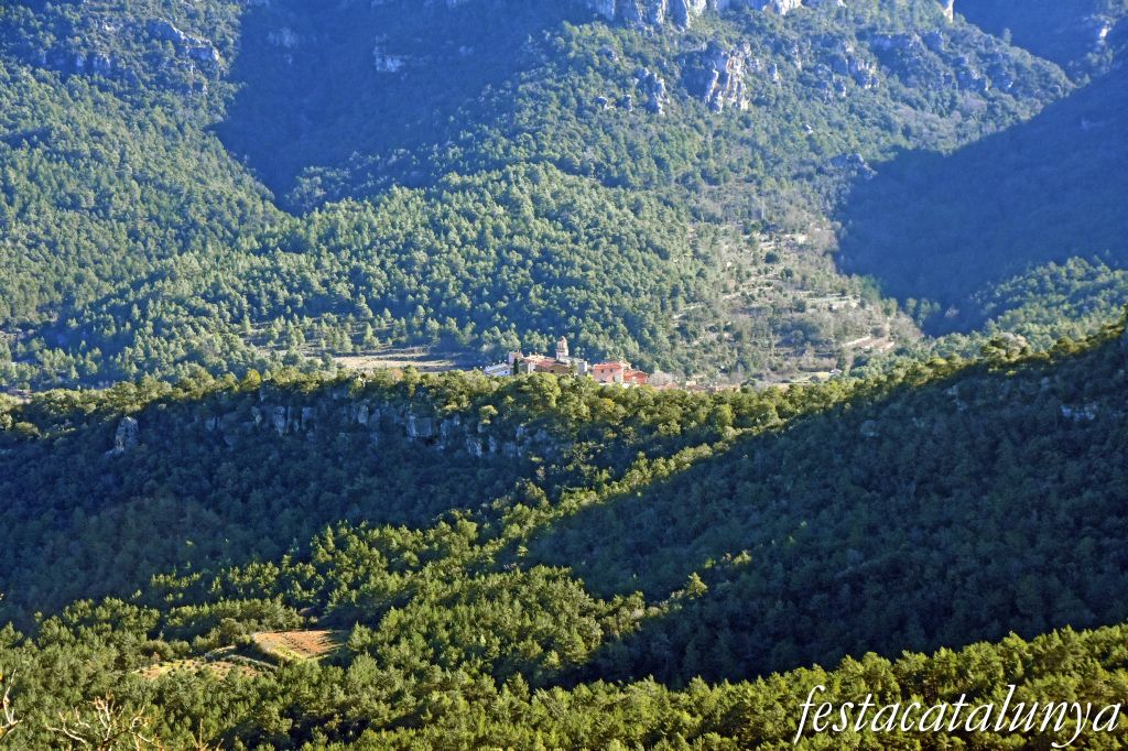 Prades - Mirador del Santuari de la Mare de Déu de l'Abellera 