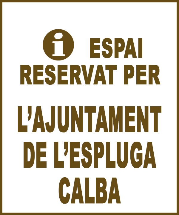 L'Espluga Calba - Anunci no disponible