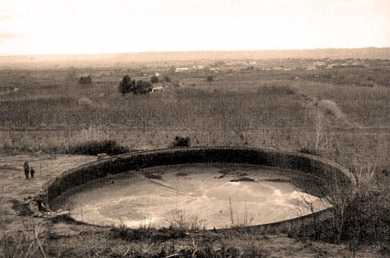 Puigverd de Lleida - El Dipòsit de Francesc Macià al turó de la Pena