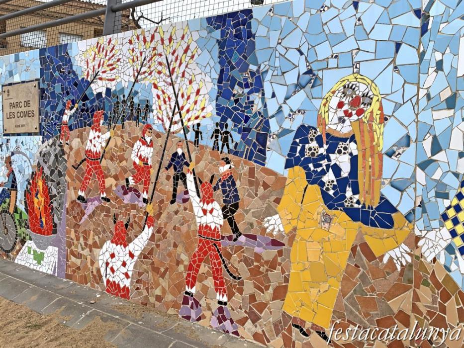 El Perelló - Mural del Parc de les Comes 