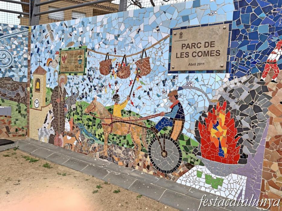 El Perelló - Mural del Parc de les Comes 